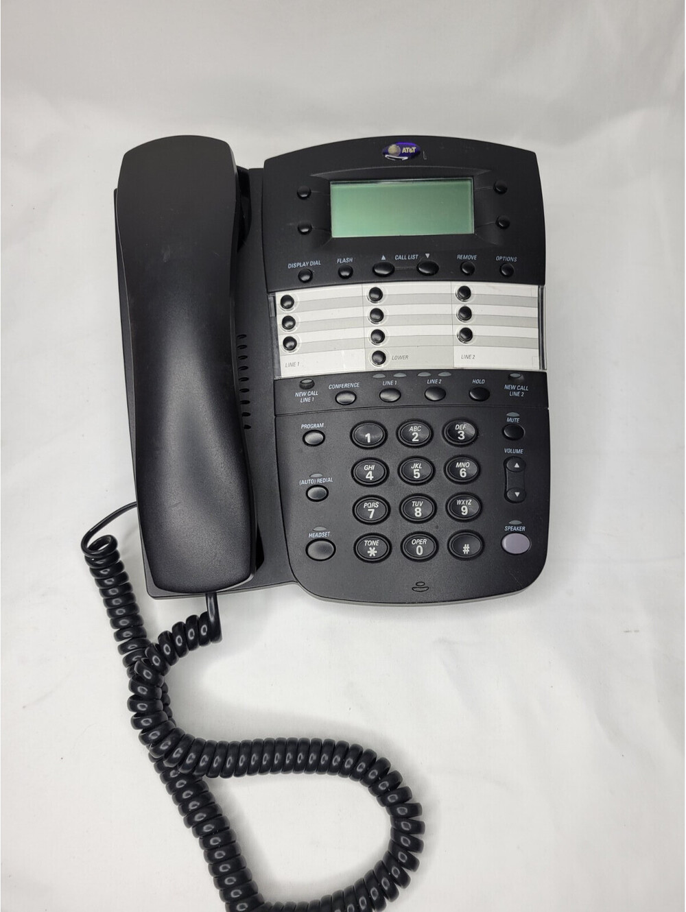 AT&T 2-Line Speakerphone Caller ID Telephone Model 972